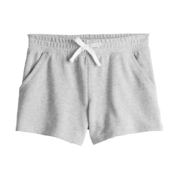 Girls 6-20 SO® French Terry Midi Shorts in Regular & Plus Size -Sleep On It Sales Shop 5860834 Gray Heather