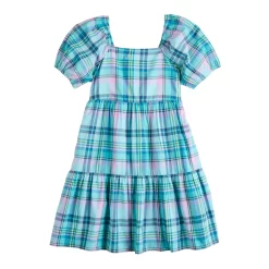 Girls 6-20 SO® Favorite Babydoll Dress in Regular & Plus Size -Sleep On It Sales Shop 5870161 Teal Plaid