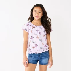 Girls 6-20 SO® Short Sleeve Puff Top in Regular & Plus Size 11 Girls 6-20 SO® Short Sleeve Puff Top in Regular & Plus Size -Sleep On It Sales Shop 5882003 ALT9