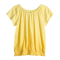 Girls 6-20 SO® Short Sleeve Puff Top in Regular & Plus Size