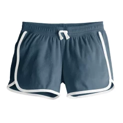 Girls 6-20 SO® Towel Terry Dolphin Shorts in Regular & Plus Size -Sleep On It Sales Shop 5947540 Blue