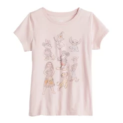 Disney Girls 7-16 Characters Graphic Tee