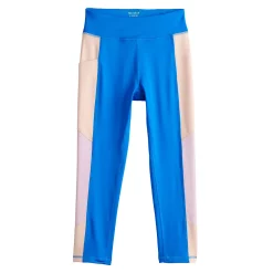 Girls 7-16 Tek Gear® Colorblock Performance 7/8 Leggings in Regular & Plus -Sleep On It Sales Shop 6120056 Beyond Blue