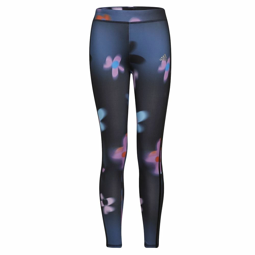 Girls 7-16 adidas Blur Floral Leggings 1 Girls 7-16 adidas Blur Floral Leggings